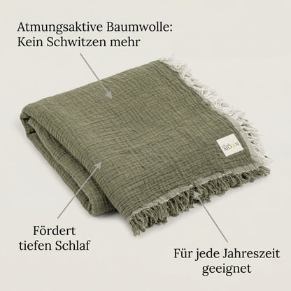 Musselindecke für Babys - Kumo